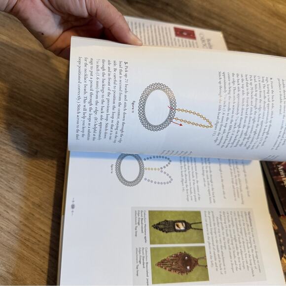 Vintage Beading Jewelry Making Books Set of 3 - Picture 6 of 8